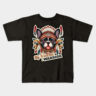 Indian french bulldog Kids T-Shirt